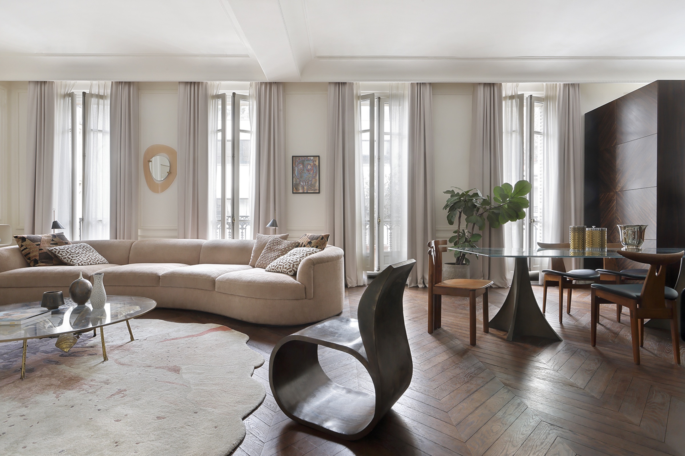 Mobilier et tapis sur mesure dans la résidence Giraudoux