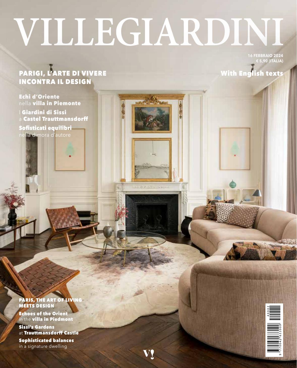 Couverture de VilleGiardini consacrée à l’appartement Giraudoux
